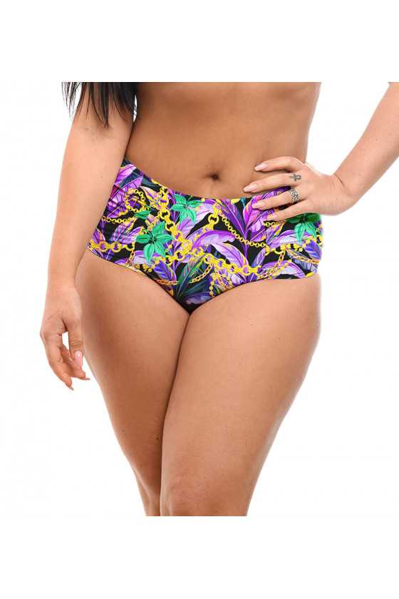 SLY1657 SLIP DRAPEGGIO CON BANDA LATERALE 14 CM