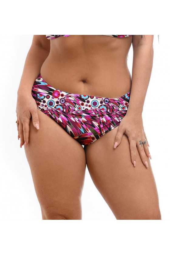 SLY1658 SLIP DRAPEGGIO CON BANDA LATERALE 9 CM