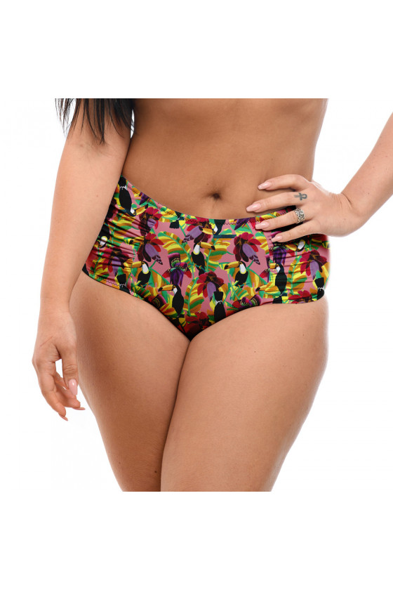SLY1657 SLIP DRAPEGGIO CON BANDA LATERALE 14 CM